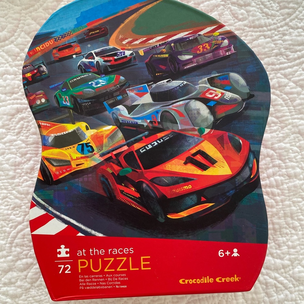 Race Car Puzzle Set